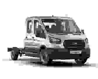 Used ~ Ford Transit 2.0 350 EcoBlue Leader RWD L3 Euro 6 (s/s) 4dr Moondust Silver at Islington Motor Group