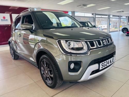 Used 2024 Suzuki Ignis 1.2 Dualjet MHEV SZ5 CVT Euro 6 (s/s) 5dr Green at Focus Motor Store