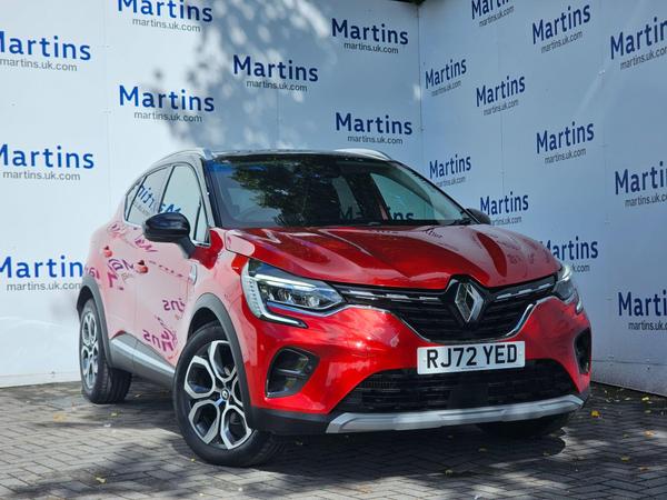 Used 2022 Renault Captur 1.0 TCe techno Euro 6 (s/s) 5dr Red at Martins Group