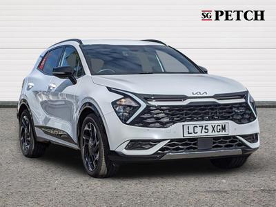 Used 2025 Kia Sportage 1.6 T-GDi 48V GT-LINE Fusion White at Kia Motors UK