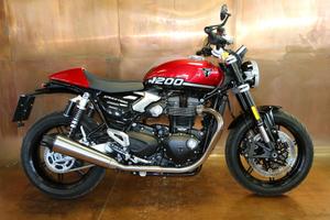 Used 2025 TRIUMPH Speed Twin 1200 1200 X-Ring Euro 5 Red at Balmer Lawn Group