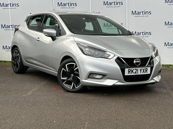 Used 2021 Nissan Micra 1.0 IG-T Acenta XTRON Euro 6 (s/s) 5dr at Martins Group