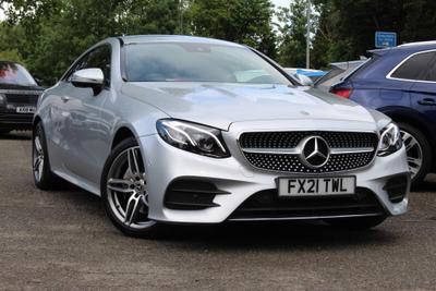 Used 2021 Mercedes-Benz E Class 2.0 E220d AMG Line (Premium) G-Tronic+ Euro 6 (s/s) 2dr at Duckworth Motor Group