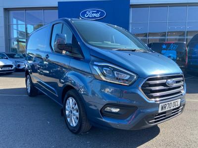 Used 2020 Ford Transit Custom 2.0 340 EcoBlue MHEV Limited L1 H1 Euro 6 (s/s) 5dr at Islington Motor Group