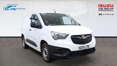 Used 2021 Vauxhall COMBO 1.5 Turbo D 2300 Dynamic Panel Van 4dr Diesel Manual L1 H1 Euro 6 (100 ps) JADE WHITE at Dack Vans