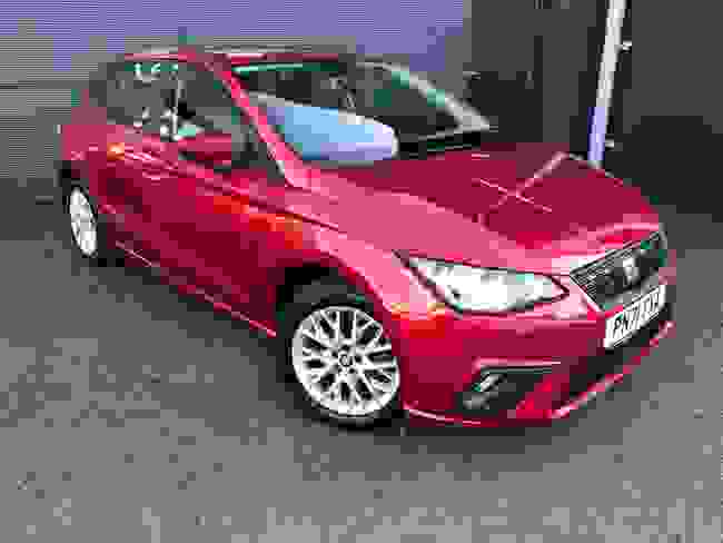 Used 2021 SEAT Ibiza 1.0 TSI SE Technology Euro 6 (s/s) 5dr Red at RM Fisher