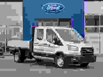 Used ~ Ford Transit 2.0 350 EcoBlue Leader FWD L3 Euro 6 (s/s) 2dr Moondust Silver at Islington Motor Group