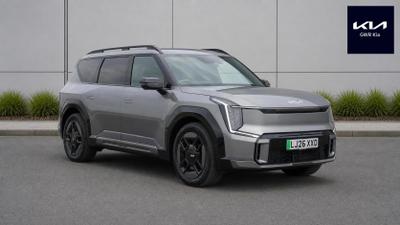 Used 2026 Kia EV9 99.8kWh GT-Line S Auto AWD 5dr (6 Seat) Grey at Kia Motors UK