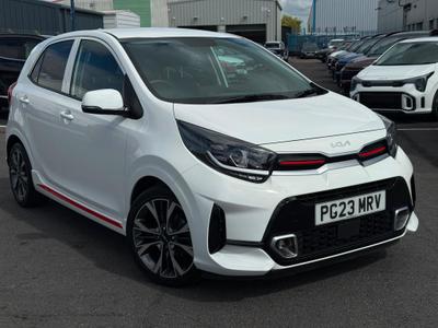 Used 2023 Kia Picanto 1.0 DPi ISG GT-LINE Clear White at Kia Motors UK