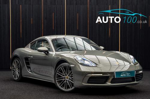 Used 2022 Porsche 718 Cayman 2.0T PDK Euro 6 (s/s) 2dr Green at Auto100