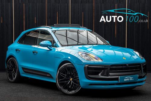 Used 2022 Porsche Macan 2.9T V6 GTS PDK 4WD Euro 6 (s/s) 5dr Blue at Auto100