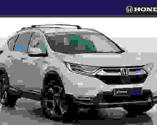 Honda CR-V Hybrid 2.0 i-MMD (184ps) 4WD EX 5-Door Platinum White at Startin Group