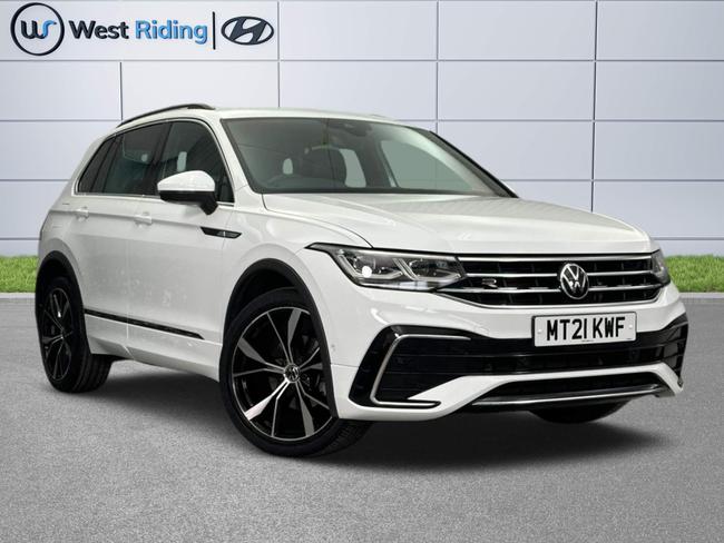 Used 2021 Volkswagen Tiguan 1.5 TSI R-Line DSG Euro 6 (s/s) 5dr at West Riding
