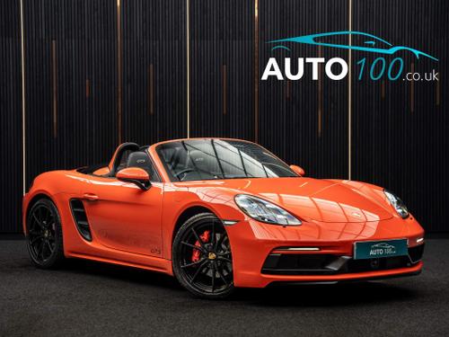 Used 2018 Porsche 718 Boxster 2.5T GTS PDK Euro 6 (s/s) 2dr Orange at Auto100