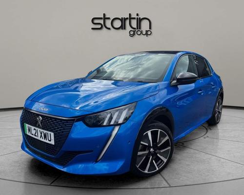 Peugeot E-208 50kWh GT Auto 5dr at Startin Group