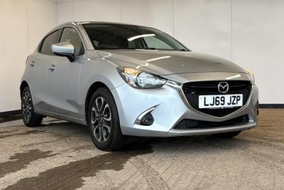 Used 2019 Mazda 2 1.5 SKYACTIV-G Sport Nav+ Hatchback 5dr Petrol Auto Euro 6 (s/s) (90 ps) SONIC SILVER at Dack Vans