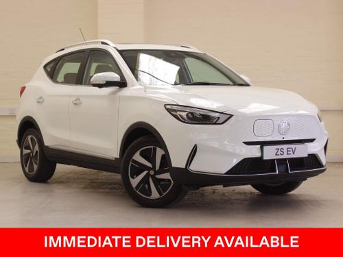 New MG MG ZS 72.6kWh Trophy Auto 5dr Arctic White at Richmond Motor Group