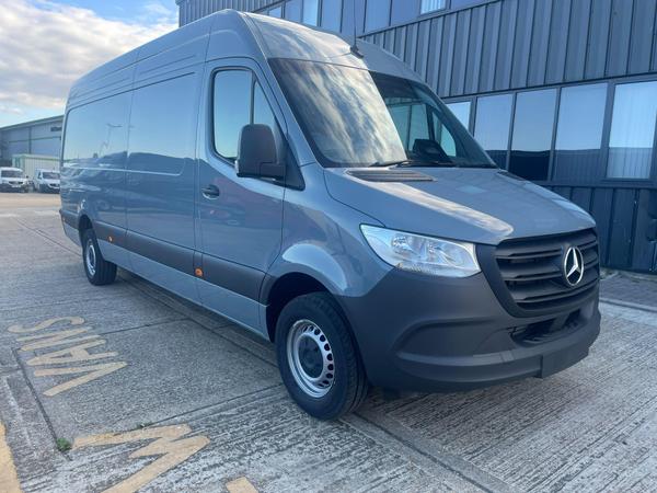 Used ~ Mercedes-Benz Sprinter 2.0 315 CDI PRO RWD L3 H2 Euro 6 (s/s) 5dr Blue Grey at MBNI Truck & Van