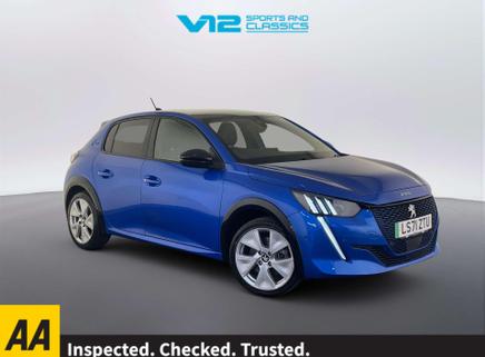 2021 PEUGEOT 208 50KWH GT HATCHBACK 5DR ELECTRIC AUTO 136 PS HINCKLEY PRICE 11,295 OR... photo