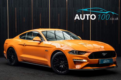 Used 2021 Ford Mustang 5.0 V8 GT Fastback SelShift Euro 6 2dr Orange at Auto100