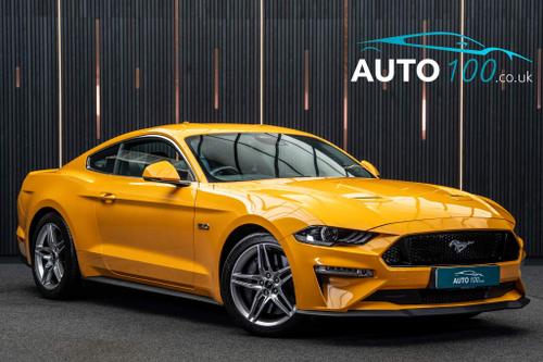 Used 2022 Ford Mustang 5.0 V8 GT Fastback SelShift Euro 6 2dr Orange at Auto100