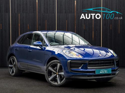 Used 2022 Porsche Macan 2.0T PDK 4WD Euro 6 (s/s) 5dr Blue at Auto100