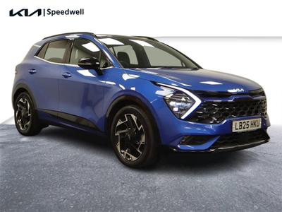 Used 2025 Kia Sportage 1.6 T-GDi 48V GT-LINE S Blue Flame at Kia Motors UK