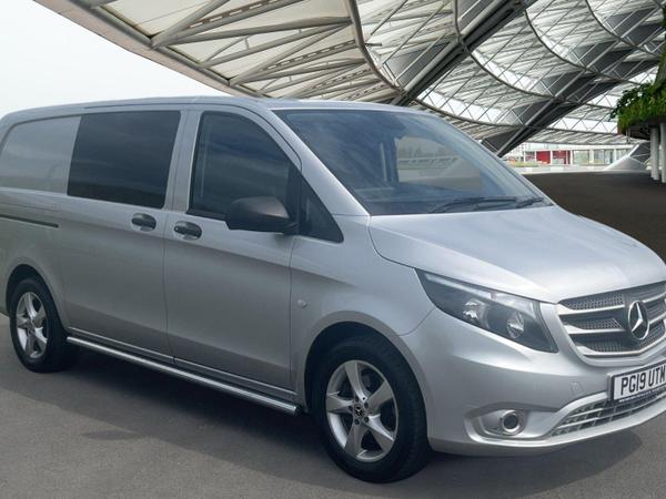 Used 2019 Mercedes-Benz Vito 2.1 119 CDI BlueTEC Sport Crew Van Double Cab 5dr Diesel G-Tronic+ RWD L2 Euro 6 (s/s) (LWB) (190 ps) at MBNI