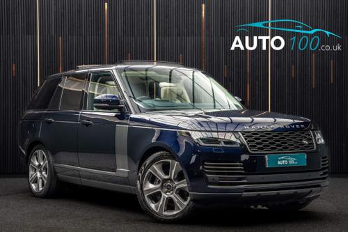 Used 2020 Land Rover Range Rover 2.0 P400e 13.1kWh Autobiography Auto 4WD Euro 6 (s/s) 5dr Blue at Auto100