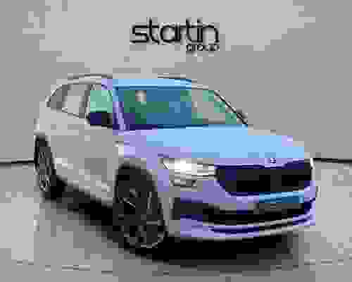 Skoda Kodiaq 1.5 TSI (150ps) Sportline (7 seats) ACT DSG Moon White at Startin Group