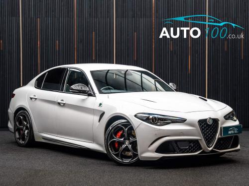 Used 2020 Alfa Romeo Giulia 2.9 V6 Bi-Turbo Quadrifoglio Auto Euro 6 (s/s) 4dr White at Auto100