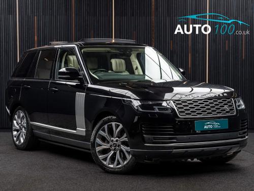 Used 2020 Land Rover Range Rover 3.0 SD V6 Westminster Auto 4WD Euro 6 (s/s) 5dr Black at Auto100