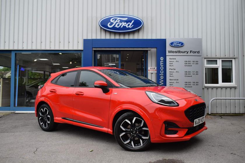 Used 2020 Ford Puma 1.0T MHEV ST-Line X Edition Euro 6 5dr £19,512 25,477 miles Red | Islington Motor
