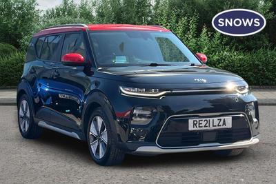 Used 2021 Kia Soul 150kW Electric Motor FIRST EDITION Quartz Black at Kia Motors UK