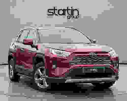 Toyota RAV4 2.5 VVT-h Excel CVT Euro 6 (s/s) 5dr Red at Startin Group