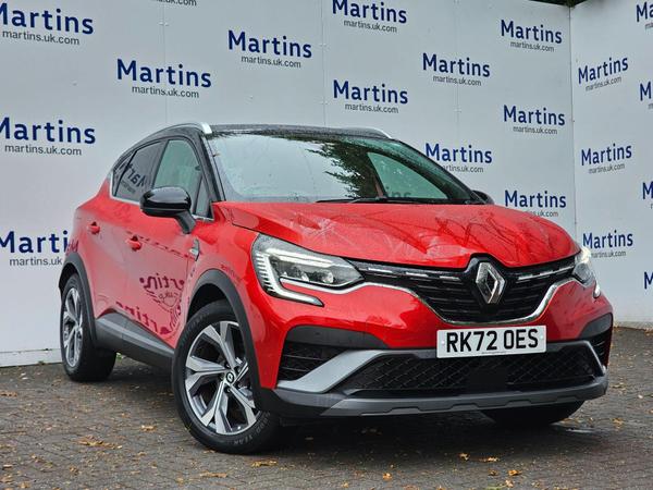 Used 2022 Renault Captur 1.6 E-TECH RS Line Auto Euro 6 (s/s) 5dr Red at Martins Group