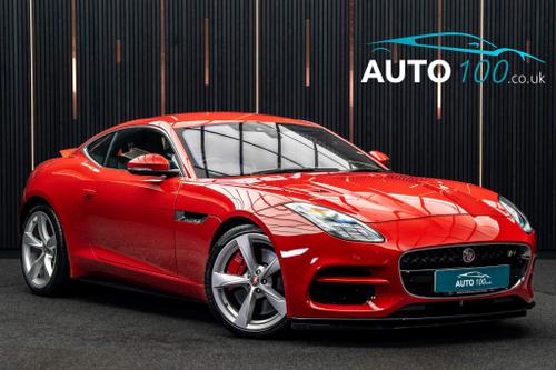 Used 2020 Jaguar F-Type 5.0 V8 R Auto AWD Euro 6 (s/s) 2dr Red at Auto100