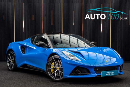 Used 2024 LOTUS Emira 2.0 First Edition DCT Euro 6 2dr Blue at Auto100