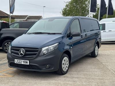 Used 2022 Mercedes-Benz Vito 2.0 114 CDI Progressive Panel Van 5dr Diesel Manual RWD L2 Euro 6 (s/s) (LWB) (136 ps) at MBNI