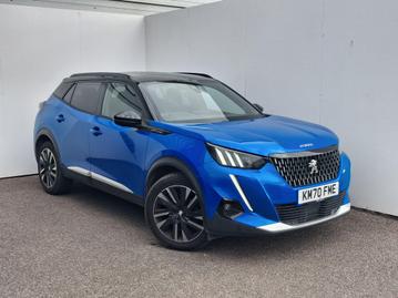 Used 2020 Peugeot 2008 1.5 BlueHDi GT Line Euro 6 (s/s) 5dr Blue at Islington Motor Group
