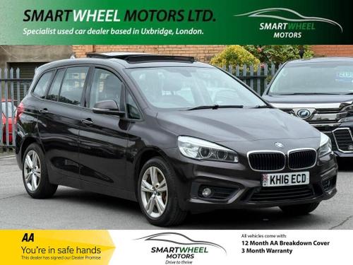 2016 BMW 2 SERIES GRAN TOURER 2.0 220I SPORT MPV 5DR PETROL AUTO EURO 6 S... photo