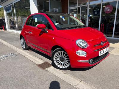 Used 2016 Fiat 500 1.2 Lounge Euro 6 (s/s) 3dr at Balmer Lawn Group