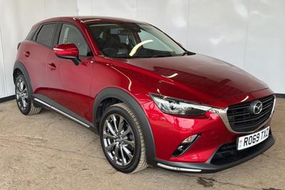 Used 2019 Mazda CX3 2.0 SKYACTIV-G Sport Nav+ SUV 5dr Petrol Manual Euro 6 (s/s) (121 ps) SOUL RED CRYSTAL at Dack Vans