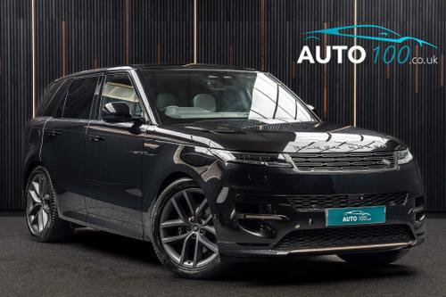 Used 2022 Land Rover Range Rover Sport 3.0 D300 MHEV Dynamic SE Auto 4WD Euro 6 (s/s) 5dr Black at Auto100