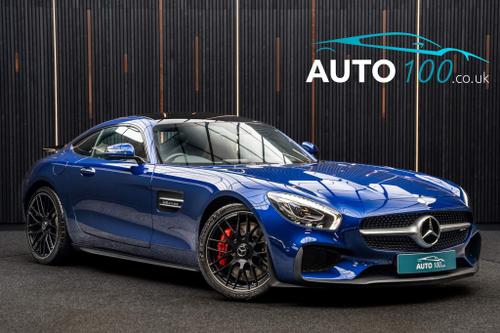 Used 2016 Mercedes-Benz AMG GT 4.0 V8 BiTurbo S (Premium) SpdS DCT Euro 6 (s/s) 2dr Blue at Auto100