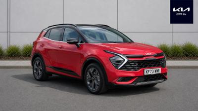 Used 2023 Kia Sportage 1.6 T-GDi ISG HEV GT-LINE S Infra Red With Black Roof at Kia Motors UK