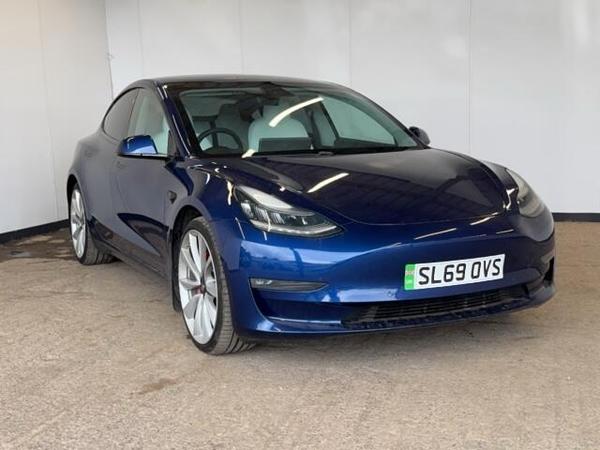 Used 2019 TESLA MODEL 3 (Dual Motor) Performance Saloon 4dr Electric Auto 4WDE (Performance Upgrade) (449 bhp) at Otter Vale Motors
