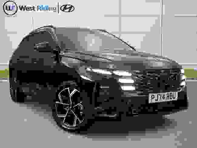 Used 2024 Hyundai TUCSON 1.6 T-GDi 13.8kWh N Line S Auto 4WD Euro 6 (s/s) 5dr Black at West Riding