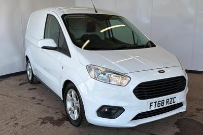 Used 2019 Ford TRANSIT COURIER 1.5 TDCi Limited Panel Van 5dr Diesel Manual L1 Euro 6 (100 ps) FROZEN WHITE at Dack Vans