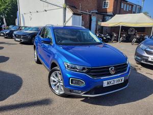 Used 2021 Volkswagen T-Roc 1.5 TSI EVO SEL DSG Euro 6 (s/s) 5dr at Balmer Lawn Group